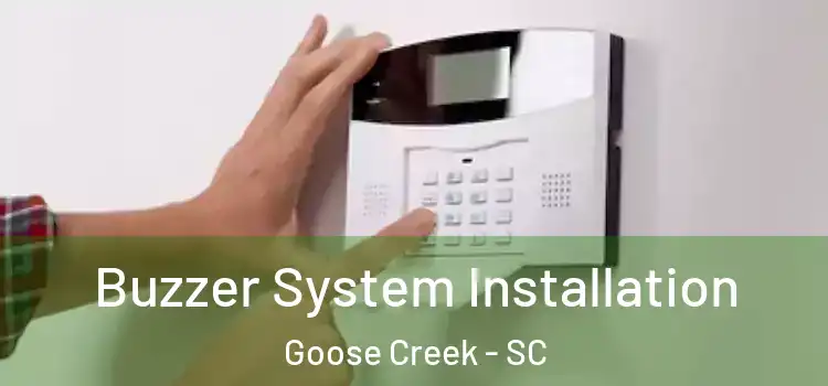 Buzzer System Installation Goose Creek - SC